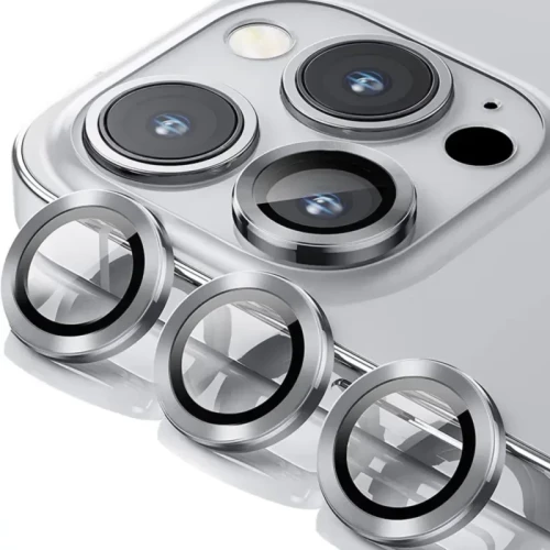 Camera Protector Ring Τζαμάκι για IPHONE 16 PRO SILVER