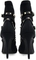 KOTRIS TEXTILE ANKLE BOOTS WOMEN KOTRIS ΜΑΥΡΟ (KTRS-Π-90-800)