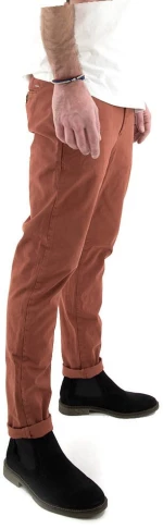 HAMAKI-HO CHINO TROUSERS MEN HAMAKI-HO ΜΠΟΡΝΤΩ (PSI-1435H-COC)