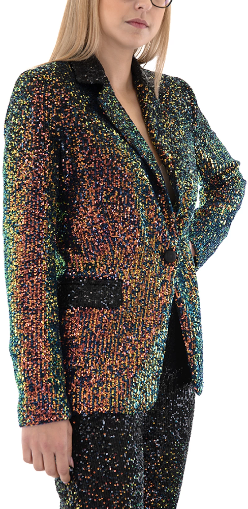 TWENTY-29 BLAZER WOMEN TWENTY-29 BRONZE- ΜΑΥΡΟ (TNT-29-8596)