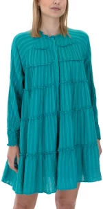 AUGUST LONGSLEEVE MINI DRESS WOMEN AUGUST ΠΡΑΣΙΝΟ (S23A5160-EMERALD)