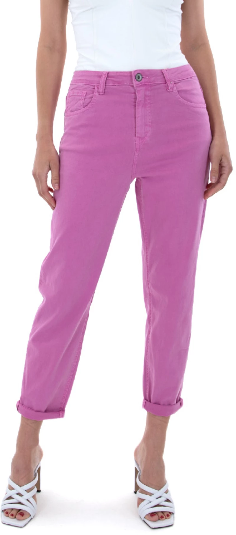 BAKER'S DOZEN SLOUCHY PANTS WOMEN BAKER'S DOZEN ΡΟΖ (BKR-1372)