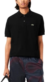 LACOSTE ORIGINAL REGULAR FIT POLO T-SHIRT MEN LACOSTE ΜΑΥΡΟ (L1212-031)