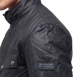 BARBOUR DUKE WAX JACKET MEN BARBOUR INTERNATIONAL ΜΑΥΡΟ (MWX0337-BK91)