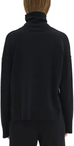 MY ESSENTIAL WARDROBE EMMA KNIT TURTLENECK PULLOVER WOMEN MY ESSENTIAL WARDROBE ΜΑΥΡΟ (10704853-100031)