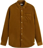 SCOTCH n SODA SOLID CORDUROY LONGSLEEVE SHIRT MEN SCOTCH & SODA CAMEL (178709-7341)