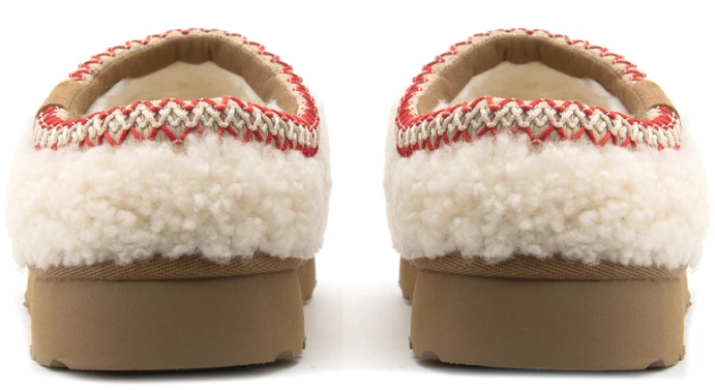 UGG TASMAN MAXI CURLY TEDDY SLIPPERS WOMEN UGG ΕΚΡΟΥ (1158356-NAT)