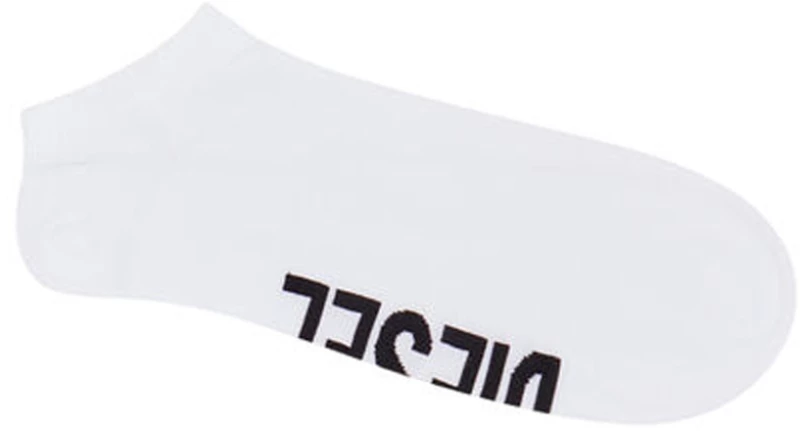 DIESEL SKM-GOST 3 PACK LOW CUT SOCKS MEN DIESEL ΛΕΥΚΟ- ΜΑΥΡΟ (00SI8H-0IQAS-E4124)