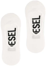 DIESEL SKM-HIDEPAT 3 PACK SOCKS MEN DIESEL ΛΕΥΚΟ- ΜΑΥΡΟ (A17884-0IQAS-E4124)