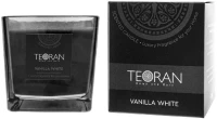 Αρωματικό κερί Vanilla White 210gr της Teoran