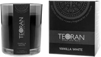 Αρωματικό κερί Vanilla White 200gr της Teoran
