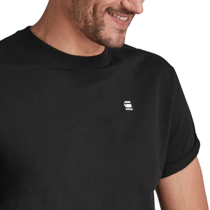 G-STAR RAW LASH T-SHIRT MEN G-STAR RAW ΜΑΥΡΟ (D16396-B353-6484)