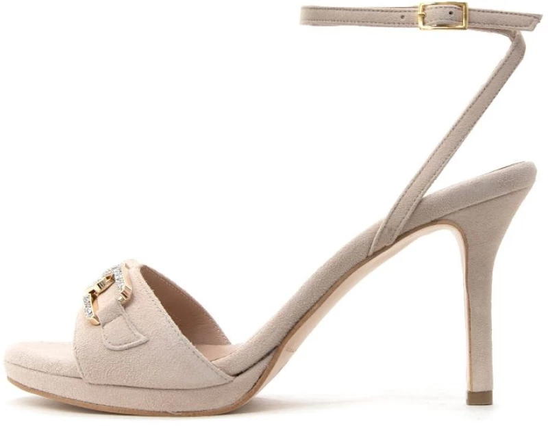 MOURTZI SUEDE HIGH HEEL SANDALS WOMEN MOURTZI ΜΠΕΖ (MRTZ-75/75140-S)