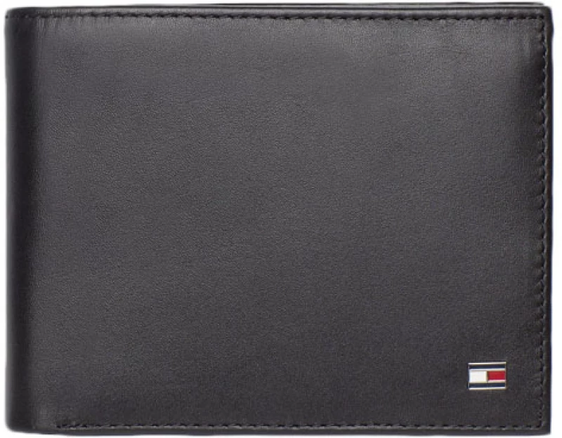 TOMMY HILFIGER ETON TRIFOLD WALLET MEN TOMMY HILFIGER ΜΑΥΡΟ (AM0AM00657-002)
