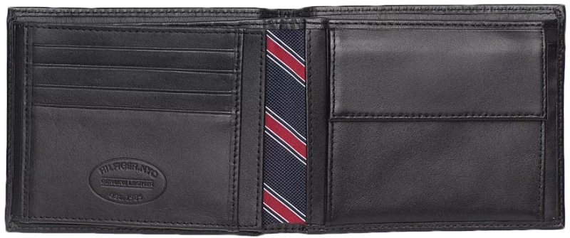 TOMMY HILFIGER ETON TRIFOLD WALLET MEN TOMMY HILFIGER ΜΑΥΡΟ (AM0AM00657-002)