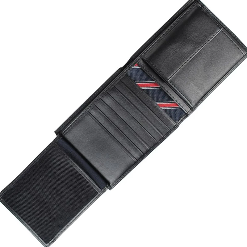 TOMMY HILFIGER ETON TRIFOLD WALLET MEN TOMMY HILFIGER ΜΑΥΡΟ (AM0AM00657-002)