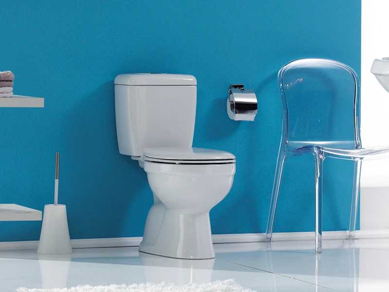 Λεκάνη Δαπέδου με καζανάκι Cerastyle LILA 028300-w Κατωστόμια