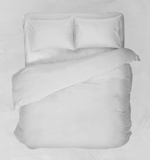 Σεντόνι Μονό Χωρίς Λάστιχο Polycotton 160x260εκ Λευκό Basic Collection Viopros