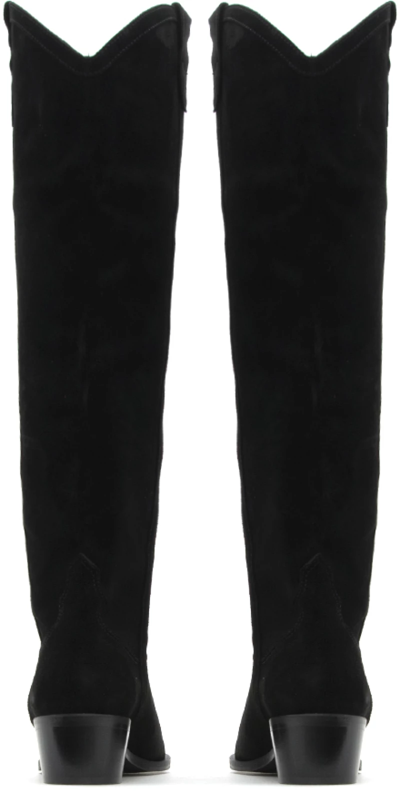 I ATHENS SUEDE BOOTS WOMEN I ATHENS ΜΑΥΡΟ (THNS-B301-BLACK-S)