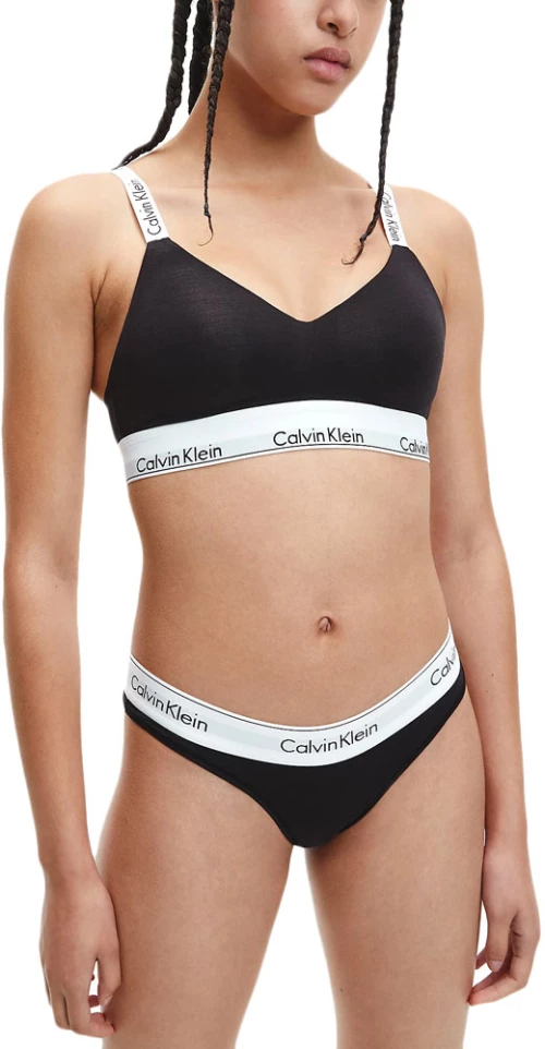 CALVIN KLEIN LINED BRALETTE WOMEN CALVIN KLEIN ΜΑΥΡΟ (000QF7059E-UB1)