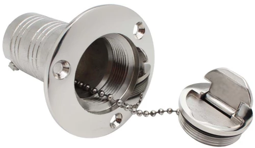 Τάπα Πλήρωσης Inox Ίσια - 38mm