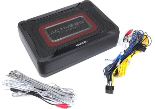 Kenwood KSC-PSW7EQ Subwoofer Powered Enclosure Subwoofer with Active EQ Technology KSC-PSW7EQ