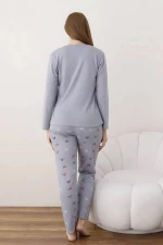 Πιτζάμα Γυναικεία Homewear 5020 - ΓΚΡΙ