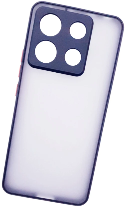 Naxius Case Rubber Frame Black XiaoMi RedMi Note 13 Pro 5G_Poco X6 5G Naxius