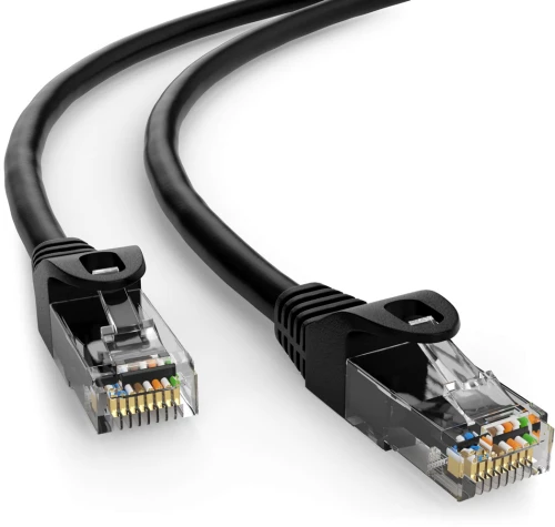 POWERTECH καλώδιο δικτύου CAB-N408  Cat 6 U/UTP  CCA  250Hz  10m  μαύρο