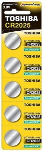 ΜΠΑΤΑΡΙΕΣ TOSHIBA ΛΙΘΙΟΥ CR 2025