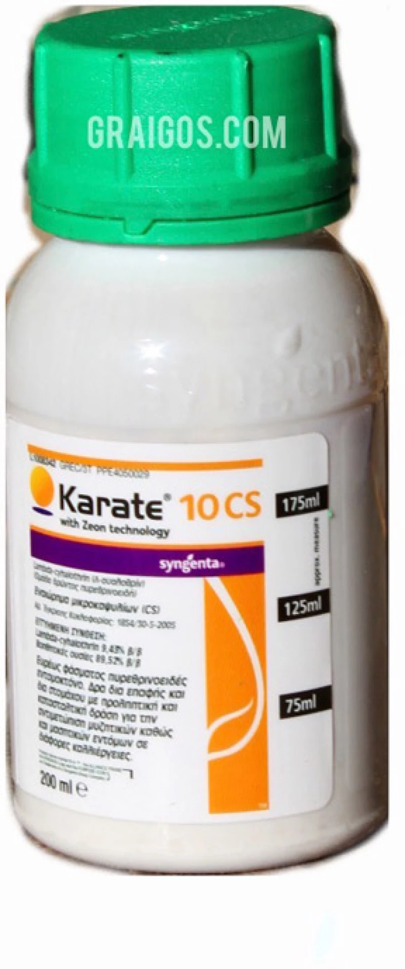 Karate Zeon 10 CS 1L - Πυρεθρινοειδές εντομοκτόνο επαφής και στομάχου