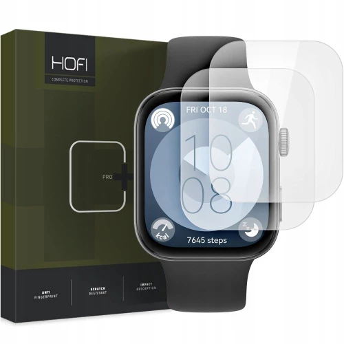HOFI HYDROFLEX PRO+ 2-PACK HUAWEI WATCH FIT 3 CLEAR