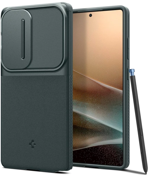 Spigen Optik Armor Abyss Green-Samsung Galaxy S25 Ultra (ACS08970)