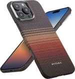 Pitaka Tactile Woven Case Sunset -  iPhone 16 Pro Max (KI1601SUM)