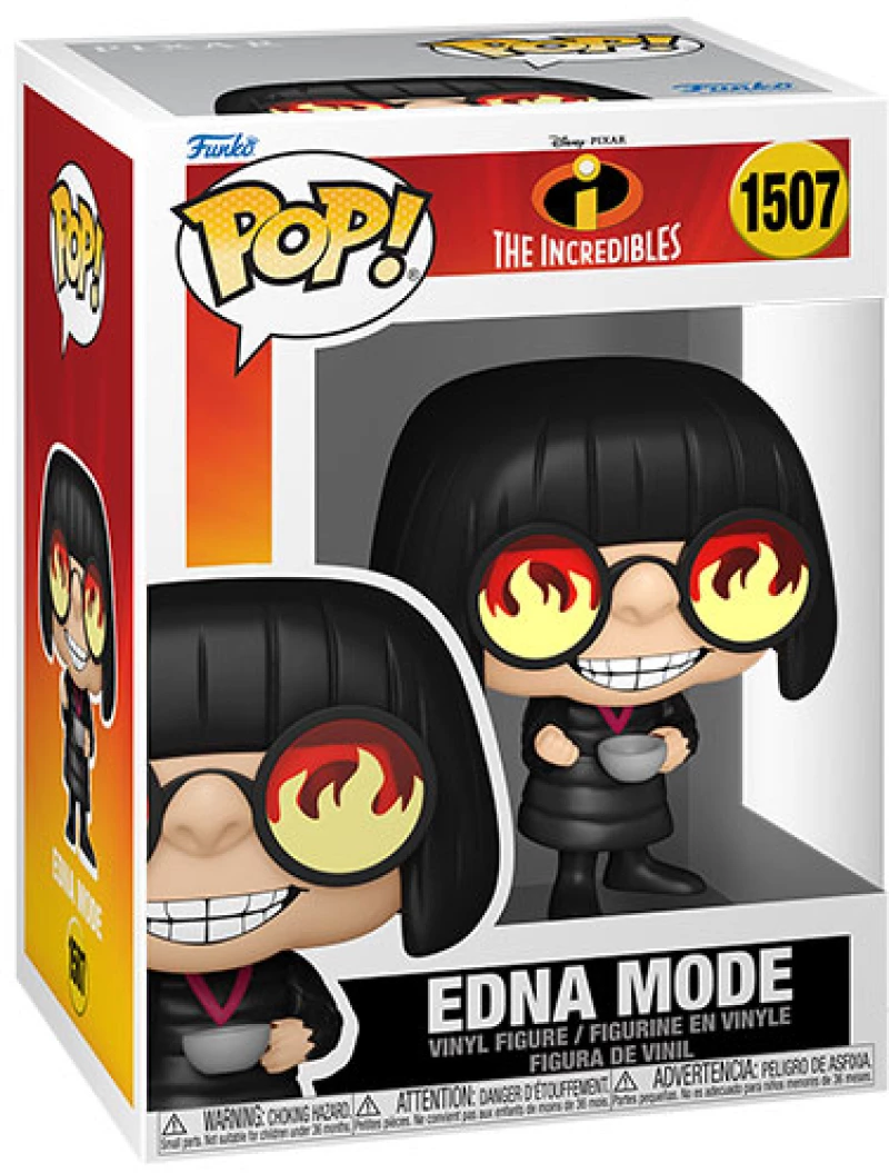 Funko Pop Disney Pixar The Incredibles 20th Anniversary - Edna Mode 1507 Vinyl Figure