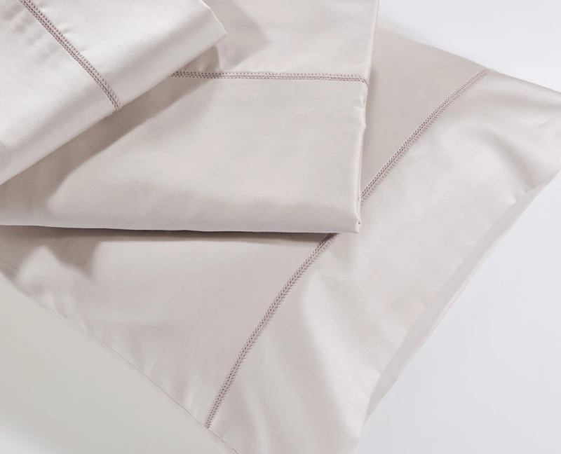 Σετ Σεντόνια Down Town Solid Colours S250/19 Soft Pink Βαμβακοσατέν   - Ημίδιπλο 200 x 300