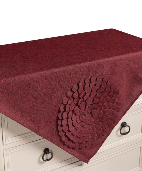 Καρέ 538 (85cm x 85cm) μπορντώ - -