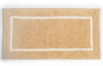 Sdim Βαμβακερό/Microfiber Αντιολισθητικό Πατάκι Μπάνιου Space 002 Beige 45x85εκ. - -