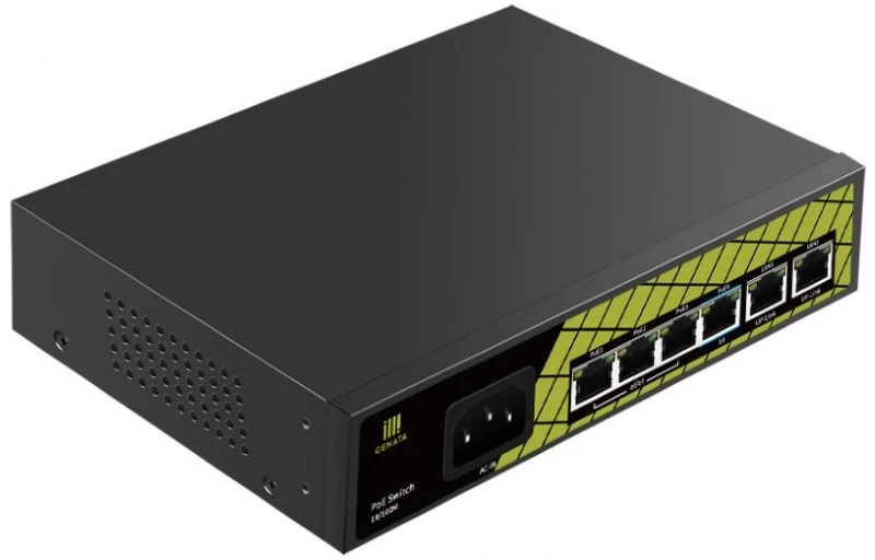 Conexpro GNT-P9206EA, 10/100M PoE switch, 6port (4 PoE + 2 UpLink), 802.3af/at