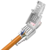 EZ-RJ456UTL - Cat.6 RJ45 Βύσμα χωρις θωράκιση, Tool Free - 1 τεμ