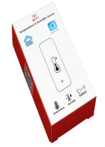 TH01 - Tuya WiFi Smart Αισθητήρας Θερμοκρασίας και Υγρασίας - Λευκό