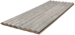 MDF PANEL ME 3D ΠΗΧΑΚΙΑ 804070 WAVE ST 16/119/2750mm CHICAGO CONORETE New Plan