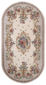 Χαλί αντιολισθητικό οβάλ 75x150 Canvas Aubuson 229 VS Royal Carpet