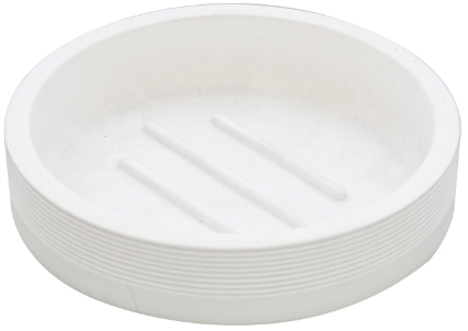 Σαπουνοθήκη Marika Ρητίνη 02787.001 Λευκό 11.5x2.5εκ.