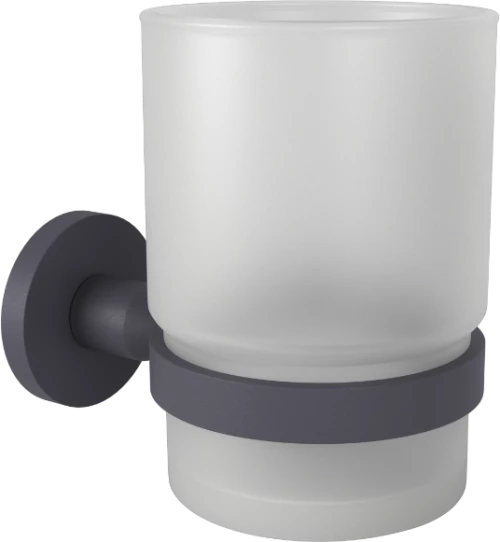 Verdi Ποτηροθήκη Επιτοίχια Omicron 302.05.06 Graphite Grey