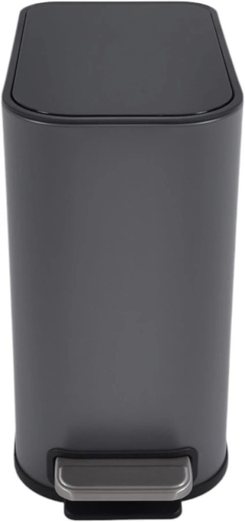 ΚΑΛΑΘΙ ΜΠΑΝΙΟΥ BELLO 5lt SOFT CLOSE SLIM  ΜΕΤΑΛΛΙΚΟ ΓΚΡΙ ΜΑΤ ANKOR