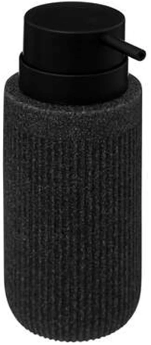 Dispenser polyresin μαύρο Φ7Η17,4cm