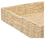Δίσκος τετράγωνος Τεχν.Raffia 35x35H7cm