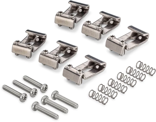 KTS PR-04 Titanium Vintage Strat Saddles Set - 10.8mm