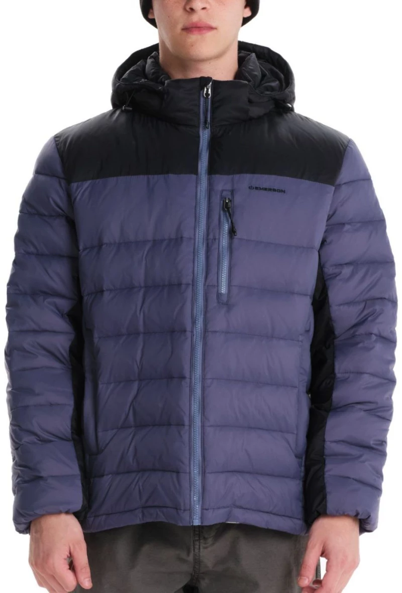 EMERSON Ανδρικό μπουφάν puffer ThermoLining 242.EM10.63 STONE PURPLE/BLACK